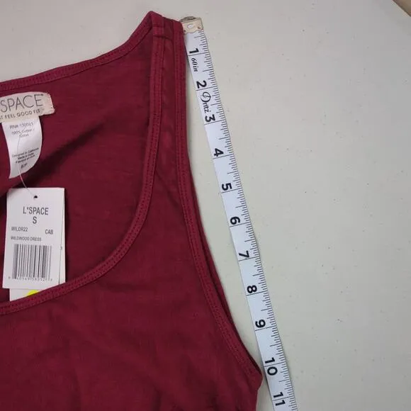 L*Space Cabernet Wildwood Mini Dress S