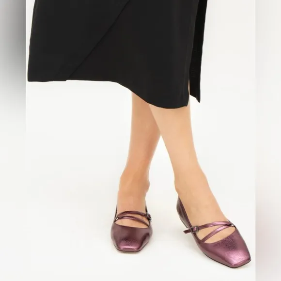 M. Gemi Flats – Handmade in Italy – Sangria  EU 37 / US 6.5–7