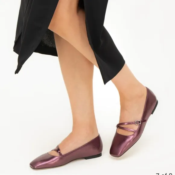 M. Gemi Flats – Handmade in Italy – Sangria  EU 37 / US 6.5–7