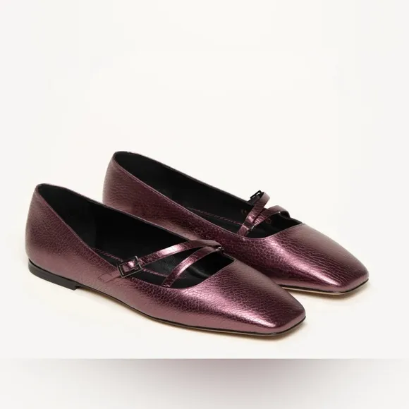 M. Gemi Flats – Handmade in Italy – Sangria  EU 37 / US 6.5–7