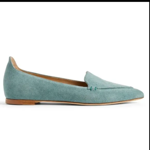 M. Gemi‎ Women's Pointed Toe Stellato Shoes Flats Suede