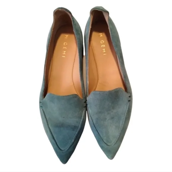 M. Gemi‎ Women's Pointed Toe Stellato Shoes Flats Suede
