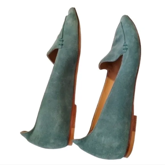 M. Gemi‎ Women's Pointed Toe Stellato Shoes Flats Suede