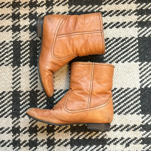 Madewell 1937 Leather and Shearling Boot