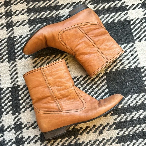 Madewell 1937 Leather and Shearling Boot