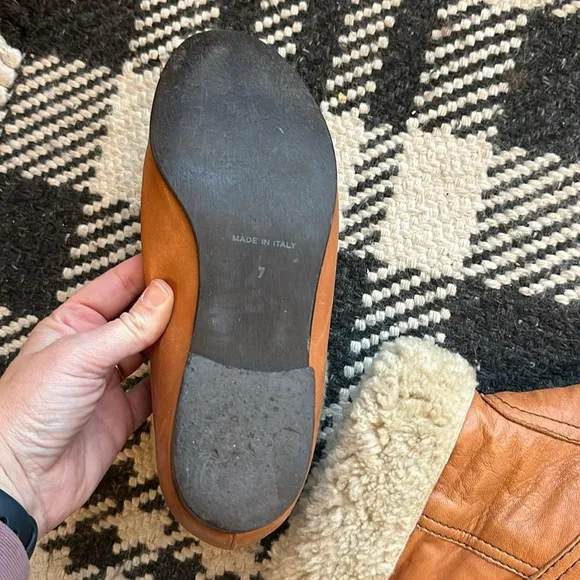 Madewell 1937 Leather and Shearling Boot