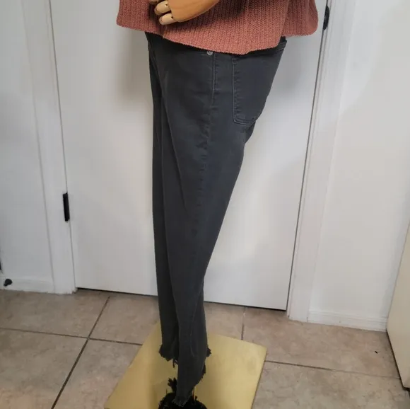 Madewell Black Cali Demi-Boot Jeans Size 26