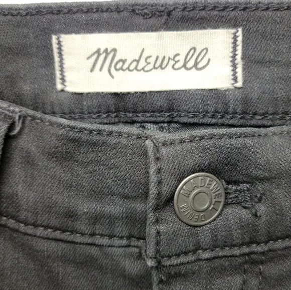 Madewell Black Cali Demi-Boot Jeans Size 26