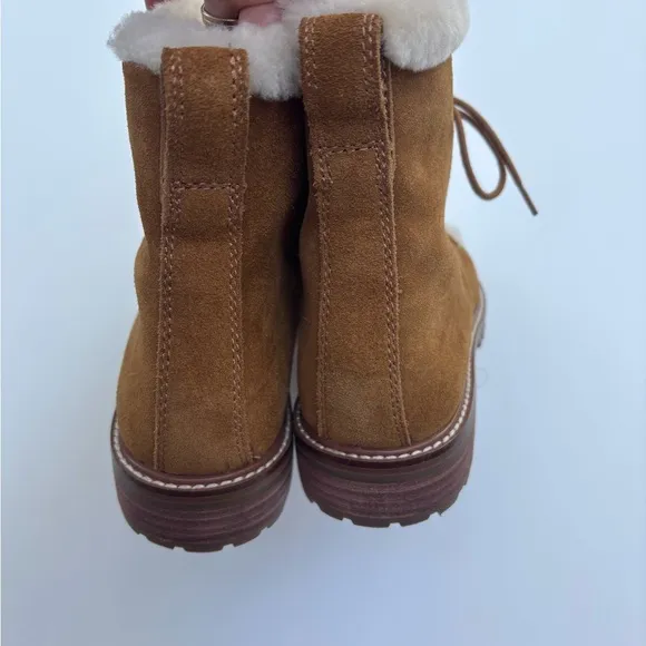 Madewell Clair Shearling Boots