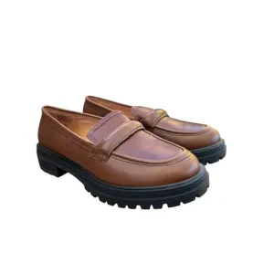Madewell The Bradley Lugsole Loafer in Brown Size 7‎ NG674