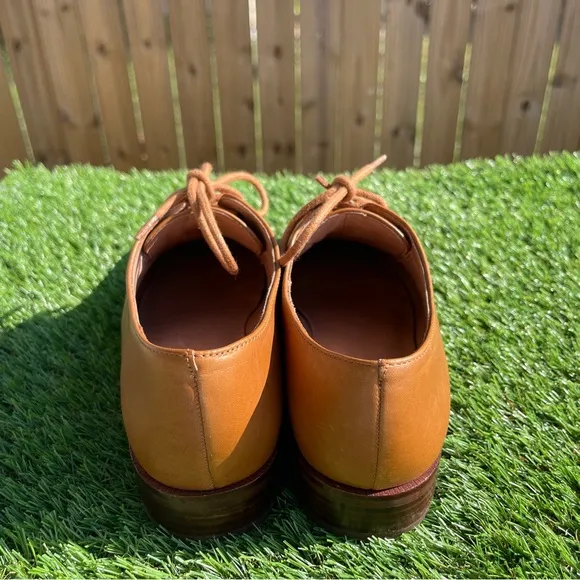 Madewell The Jess Oxford Brown Leather Lace Up Women’s Size 7
