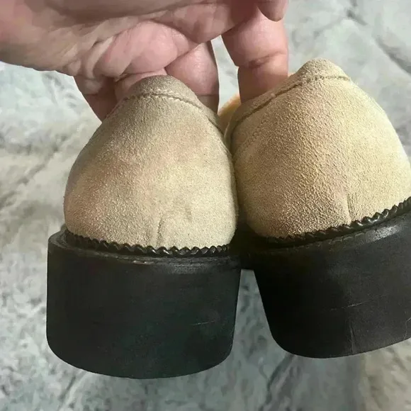 Maguire Paola Suede Chunky Penny Loafers Size 38 | Made in Italy