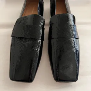 Mansur Gavriel Black Loafers Sleek Slip-Ons