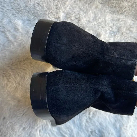 Mansur Gavriel made in Italy  shearling flat leather ankle boots size 5