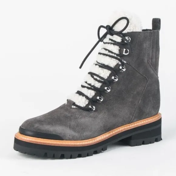 Marc Fisher Izzie Boots Suede Grey
