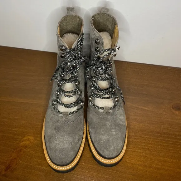 Marc Fisher Izzie Boots Suede Grey