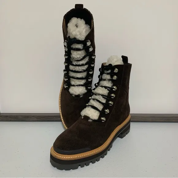 Marc Fisher Izzie Lugsole Ankle Boots-Size 6.5 M NWOT