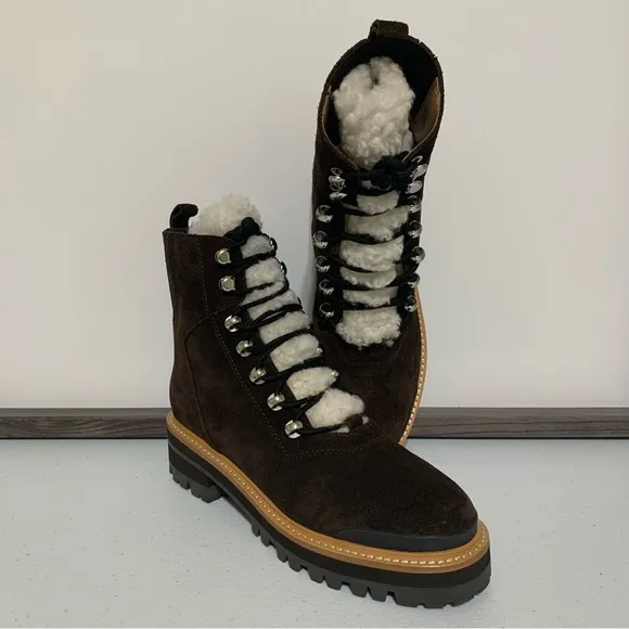 Marc Fisher Izzie Lugsole Ankle Boots-Size 6.5 M NWOT