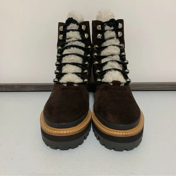 Marc Fisher Izzie Lugsole Ankle Boots-Size 6.5 M NWOT