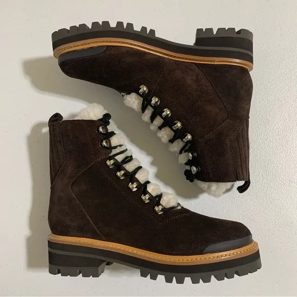 Marc Fisher Izzie Lugsole Ankle Boots-Size 6.5 M NWOT