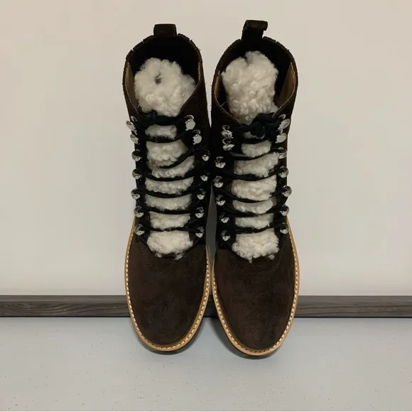 Marc Fisher Izzie Lugsole Ankle Boots-Size 6.5 M NWOT
