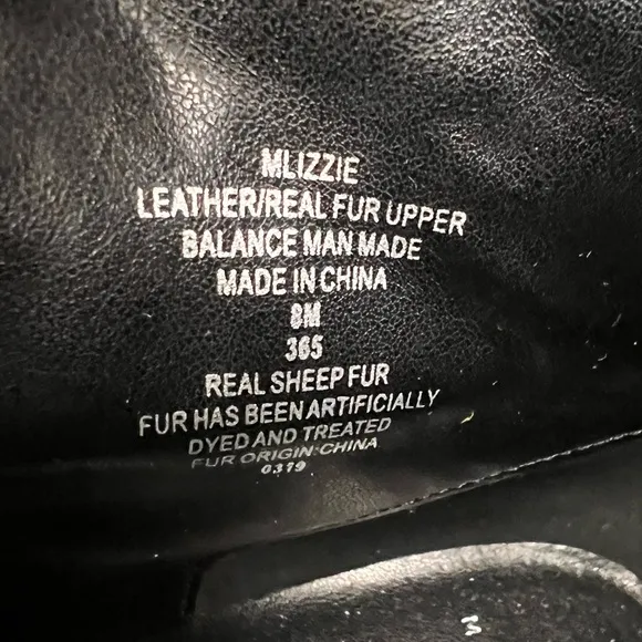 Marc Fisher LTD Izzie Shearling Lined Leather Work Boots