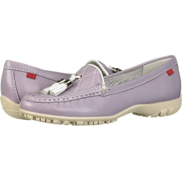 MARC JOSEPH NEW YORK Women's Golf Leather Wall Street Fashion Shoe Moccasin