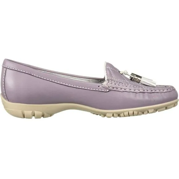 MARC JOSEPH NEW YORK Women's Golf Leather Wall Street Fashion Shoe Moccasin