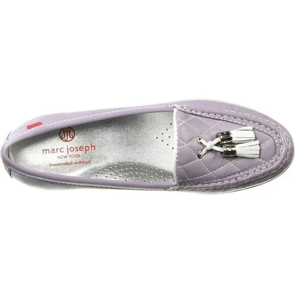 MARC JOSEPH NEW YORK Women's Golf Leather Wall Street Fashion Shoe Moccasin