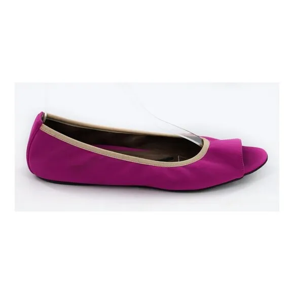 MARNI Purple Open Toe Flats
