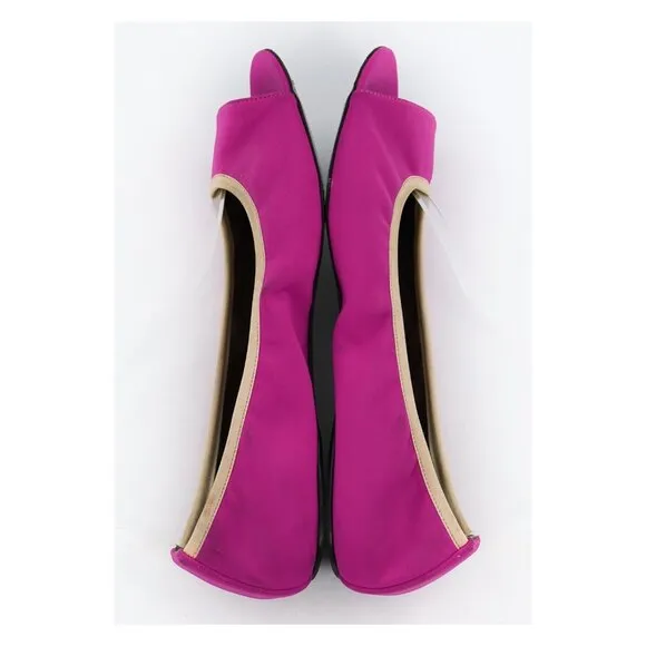 MARNI Purple Open Toe Flats