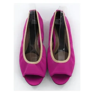 MARNI Purple Open Toe Flats