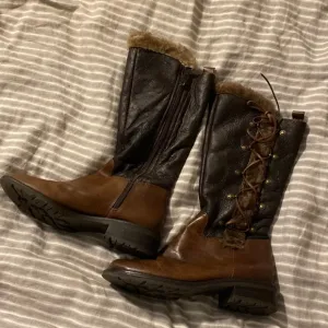 Matisse Leather &amp; Shearling Boots sz 7.5 🎈🎈🎈