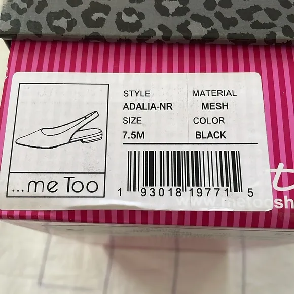 ♥️Me Too♥️ Adalia SlingbackFlat, Women Size (7.5)