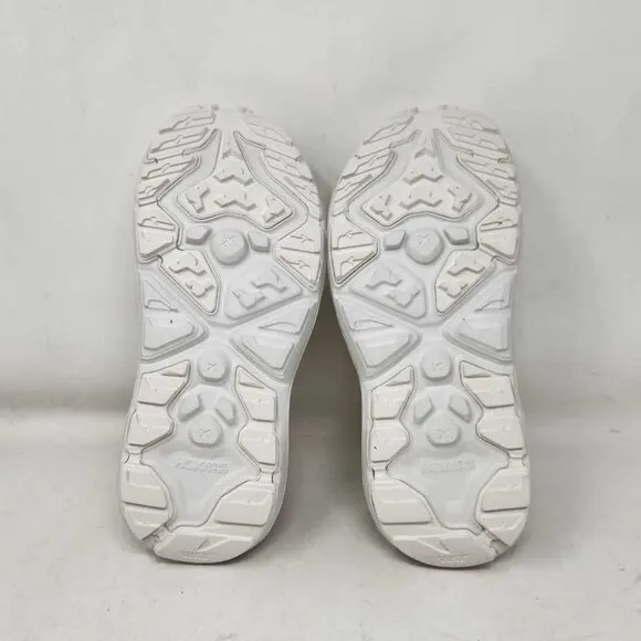 Men's 11 Hoka Hopara 2 sneaker sandals in RAWW White 1147650