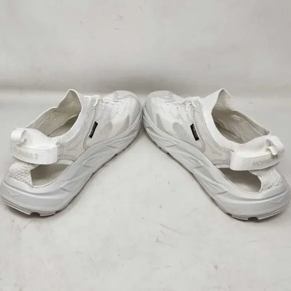 Men's 11 Hoka Hopara 2 sneaker sandals in RAWW White 1147650