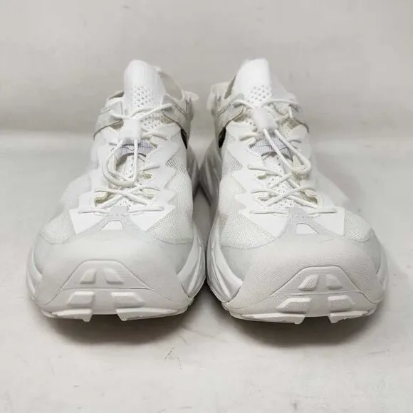 Men's 11 Hoka Hopara 2 sneaker sandals in RAWW White 1147650