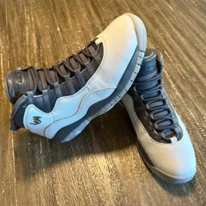 Men's Air Jordan Retro 10 London Sneakers Pure Platinum w/ Box, Size 10.5