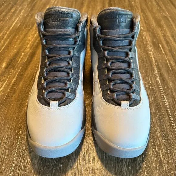Men's Air Jordan Retro 10 London Sneakers Pure Platinum w/ Box, Size 10.5