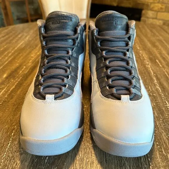 Men's Air Jordan Retro 10 London Sneakers Pure Platinum w/ Box, Size 10.5