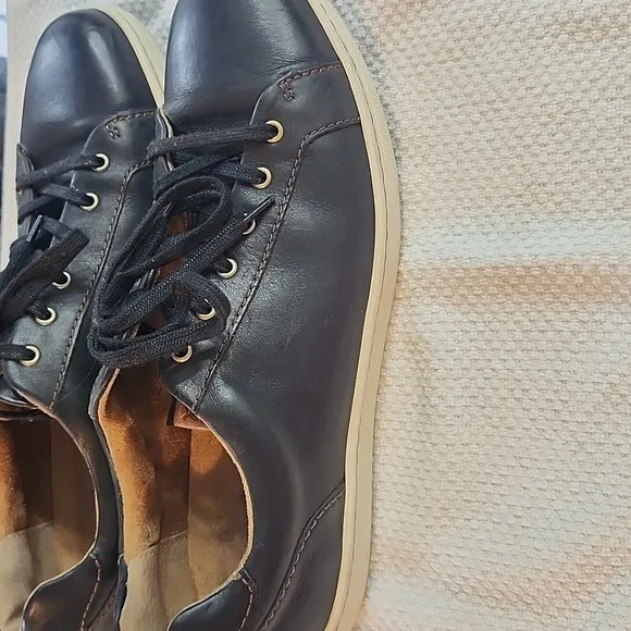 Men's Born Black Leather Sneakers