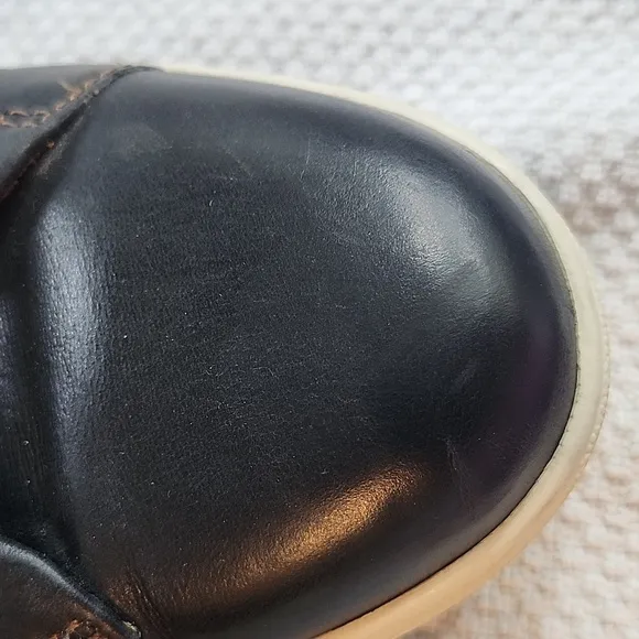 Men's Born Black Leather Sneakers