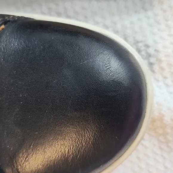 Men's Born Black Leather Sneakers