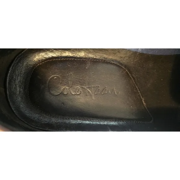 Men's COLE HAAN NIKEAIR Brown Leather Loafers Style SZ 11.5 Wide