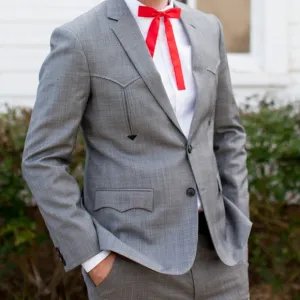 Men's Gray Western Suit