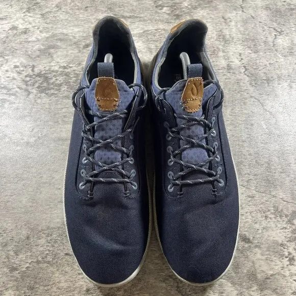 Men's Olukai Nanea Li Casual Sneakers Blue Depth Vintage Indigo Size 12