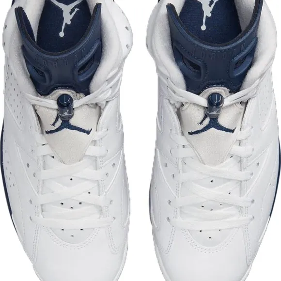 Men's White and Blue Sneakers AIR Jordan retro midnight
