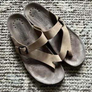 Mephisto Helen Sandals Beige Leather Sz 40 US 9.5 - 10 EUC
