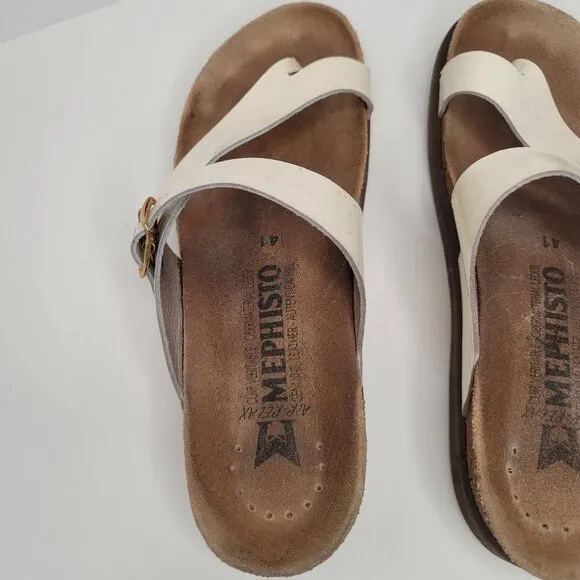Mephisto Unisex Helen Slide Thong Sandals Size 10
