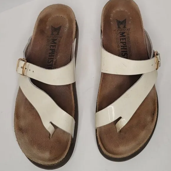 Mephisto Unisex Helen Slide Thong Sandals Size 10